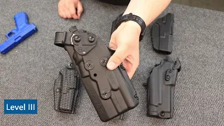 Safariland® Holsters |  Levels of Retention 101 (Level I - Level IV)