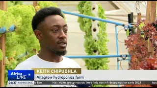 Hydroponic Urban Farming enhances food security in Zimbabwe