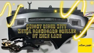 MIKE LANE METAL DASHBOARD GRILLES for build the #knightrider #kitt by #fanhome