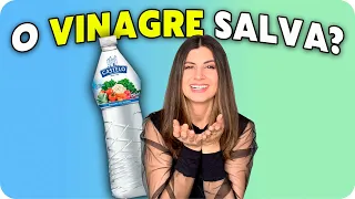 O VINAGRE REALMENTE NOS AJUDA NA LIMPEZA DA CASA? 10 DICAS E MISTURAS COM VINAGRE QUE EU USO SEMPRE!