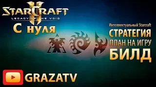 Starcraft 2 с нуля! Выпуск №6 - Интеллектуальный Starcraft: стратегия, план на игру, билд