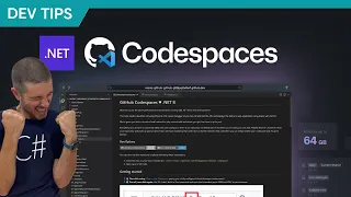 Instant .NET Developer Environment for APIs, Blazor, & More with GitHub Codespaces for FREE!