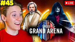 SWGoH 5V5 GAC In AURODIUM! FREE Roster Reviews, Conquest & F2P Account! - GAC Live #45