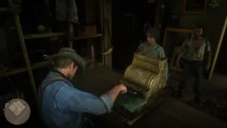 Red Dead Redemption 2: Hidden moment in "Help a Brother Out"