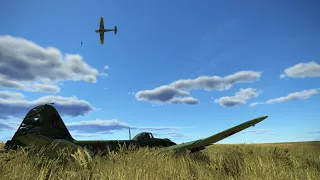 Pair of Bf.109 - fight above warehouse | WOL ✚