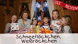 ⛄️ Schneeflöckchen, Weißröckchen - Weihnachtslieder für Kinder || Kinderlieder