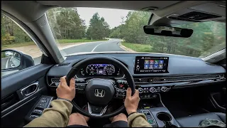 Honda Civic 2024 POV Test Drive @DRIVEWAVE1