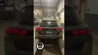 Peugeot 508 PSE EPIC SOUND Guerrilla-Bypass+Mid Muffler delete