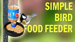 How to make Simple Birds Food Feeder | DIY | Birds water feeder