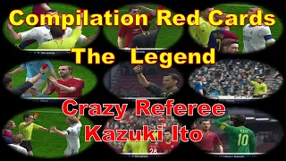 Kazuki Ito - The Real Crazy Referee - Compilation Crazy Red Cards