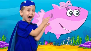 Baby Shark | 동요와 아이 노래  어린이 교육 Ulya Liveshow