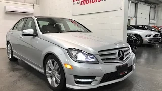 2012 Mercedes-Benz C-Class C300 SOLD SOLD SOLD  4MATIC NAV Sunroof One Owner Low KmsAWD