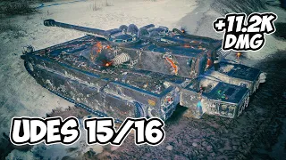 UDES 15/16 - 8 Frags 11.2K Damage - Difficult but good! - World Of Tanks