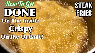 HOW TO FRY FROZEN FRENCH FRIES TO CRISPY GOODNESS!!! 🍟