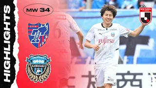 Dramatic victory from 10-men Frontale! | F.C.Tokyo 2-3 Kawasaki Frontale | MW 34 | 2022 J1 League