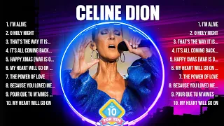 Celine Dion Greatest Hits 2024 Collection   Top 10 Hits Playlist Of All Time