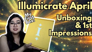 Unboxing my 1st Illumicrate Box! | April 2024 Magic VS Science Box