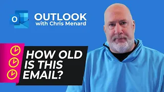 Outlook - Add Day's Old field to Inbox to calculate How old is this email?