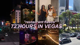 72 HOURS IN VEGAS VLOG | luxury shopping + fancy dining + exploring the strip