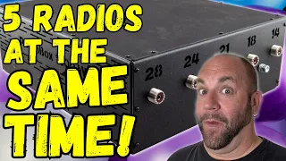 Operating 5 Radios With 1 Antenna At The Same Time