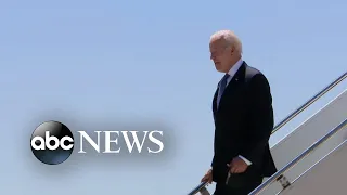President Biden arrives in Madrid for NATO summit l ABCNL