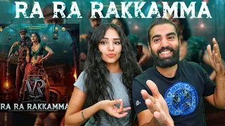 🇮🇳 REACTING TO RA RA RAKKAMMA!! 💥 | Kichcha Sudeep | Jacqueline | Anup Bhandari (REACTION!!)