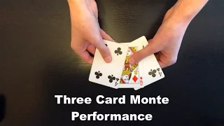 Three Card Monte By Andrew Kelly Performance