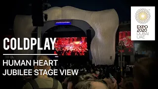 Coldplay - Human Heart At Expo 2020 (Jubilee Stage View)