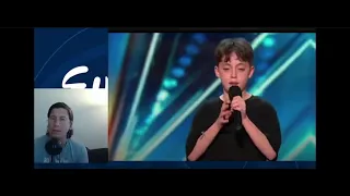 * Amazing * Alfie Andrew - Hold My Hand By Lady Gaga | America's Got Talent 2023 Auditions Reaction