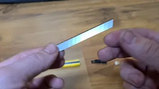 LUTZ BLADES Cuttermesser Klingen TiN klein 9mm, Einfacher Einbau, guter Schnitt und eine lange Leben