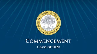 Punahou School Commencement Ceremony 2020