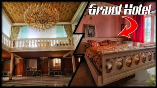 Riesiges verlassenes Grand Hotel mit Nobel Restaurant und Luxuszimmer 🇫🇷