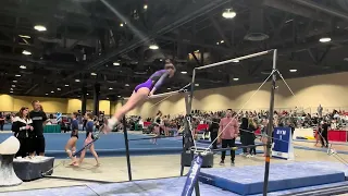 Xcel Gold 9.525 Bars Routine - Xcel Regional Championships 04/30/2023