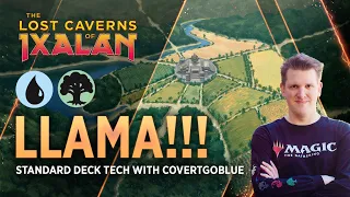 The Lost Caverns of Ixalan - Llama!!! | Simic Deck Tech with CovertGoBlue | MTG Arena