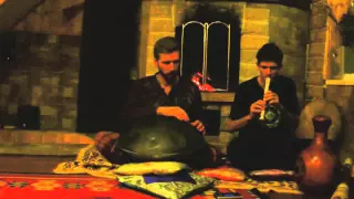Efir - импровизация: ханг, флейта и огонь