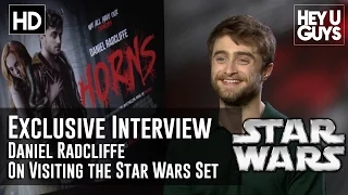 Daniel Radcliffe on Visiting the Star Wars Set