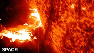 X2.9 flare! Old sunspot AR3664 returns with major eruption, spits fire