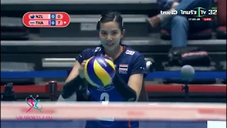 ไทยเปิดฟลอร์ 11-0 นิวซีแลนด์ *ชิงแชมป์เอเชีย 2019 Asian Championship : Thailand - New Zealand