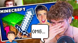 Reacting To My First Minecraft Video!