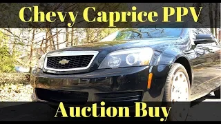 I Bought a Cheap Chevy Police Caprice 9C3 Detective Car at a State Surplus Auction