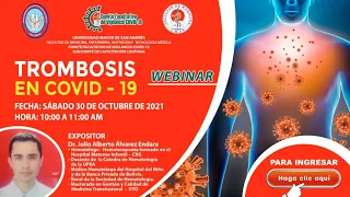 WEBINAR: TROMBOSIS EN COVID-19