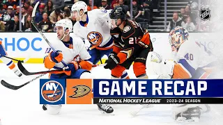 Islanders @ Ducks 3/10 | NHL Highlights 2024