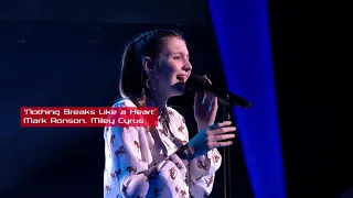 Mette-Marie - "Nothing Breaks Like A Heart". Knockouts. The Voice Kids 2020