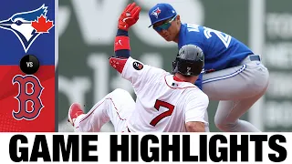 Blue Jays vs. Red Sox Game Highlights (4/21/22) | MLB Highlights