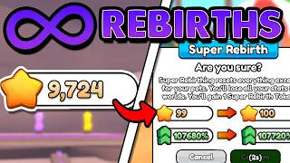 *NEW* BEST METHOD TO GET *MAX* SUPER REBIRTH IN ARM WRESTLE SIMULATOR! NEW REBIRTHS! AND MUCH MORE!