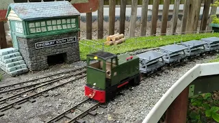 Testing trains on the 16mm