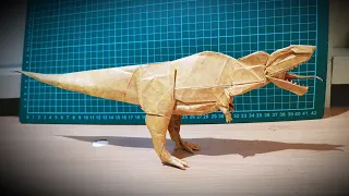 Origami Giganotosaurus - Shuki Kato, Part 3/3, Step 235 - End