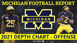 Michigan Football Rumors: 2021 Offensive Depth Chart Projections For Jim Harbaugh & Josh Gattis