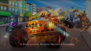 Fox Searchlight Pictures (2014) logo remake (Blaze and the Monster Machines Version)