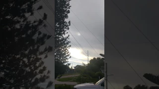 Two suns over st. Pete., Fl.